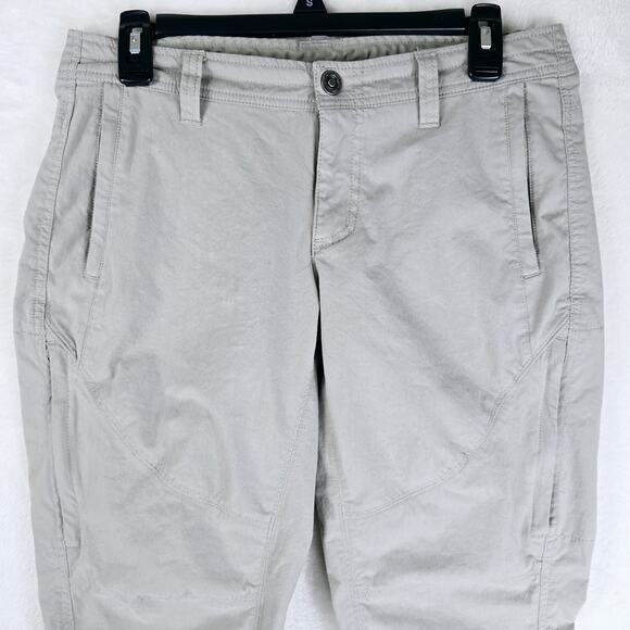 Kuhl Spire Roll Up Pants 8 Short 32x29 Adjustable Gray Stretch Hiking 6279 - Picture 3 of 16